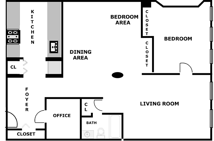 Floorplan for Boerum Hill